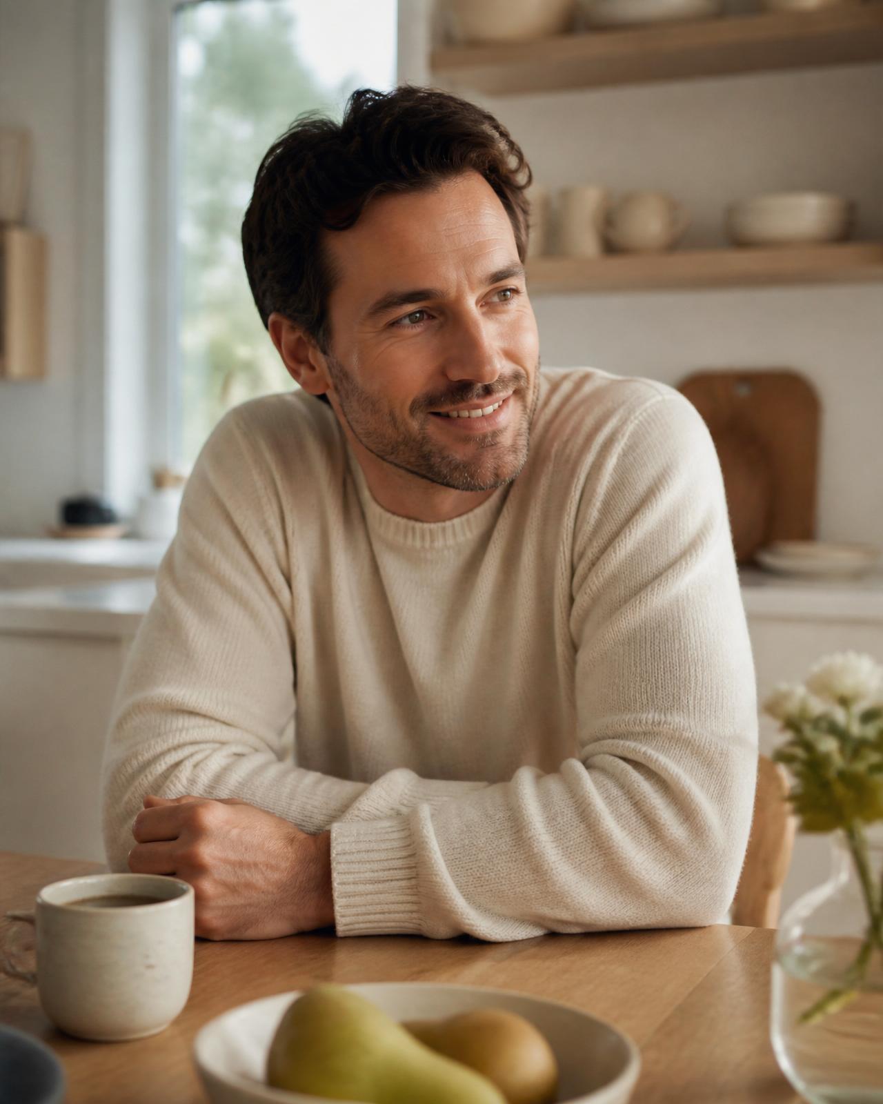 A member of the Longevity Lifestyle community at home